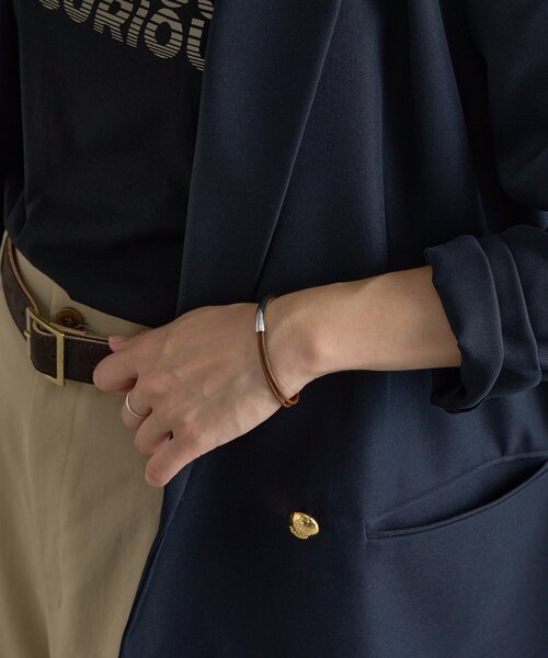 ARTIDA OUD バングル bone” オーガニック ダルポリッシュ thin