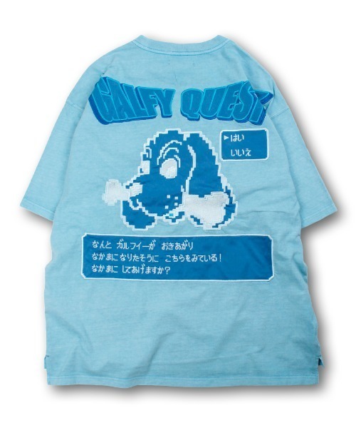 GALFY（ガルフィー） 半袖Tシャツ LL ライトブルー メンズ : ZOZOTOWN