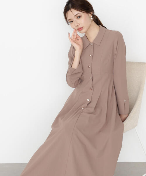 50代 ファッション 美品✨ ボディドレッシング セットアップスーツ