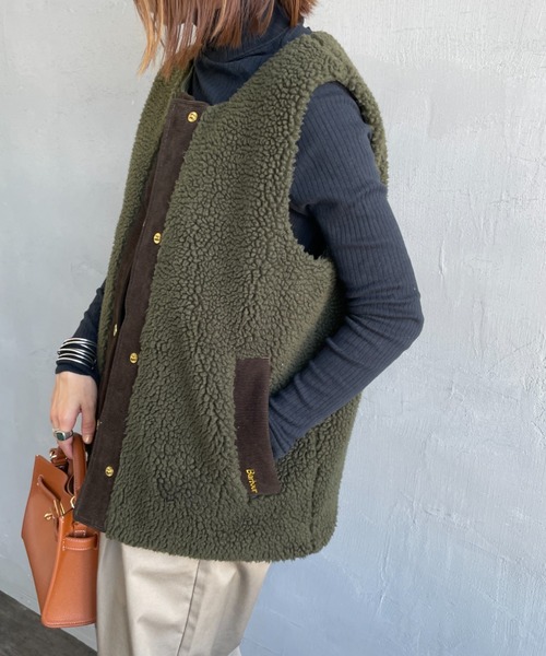 Barbour ベスト ジレ 「Barbour/バブアー」 DULSIE LINER テディ