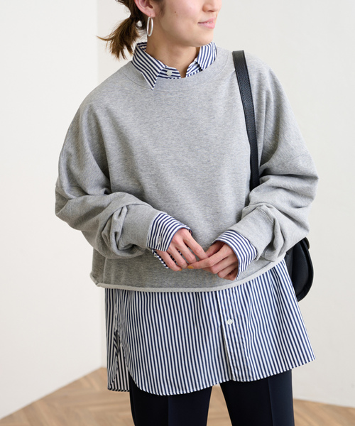 FRAMeWORK（フレームワーク） スウェットカットソー FREE グレー