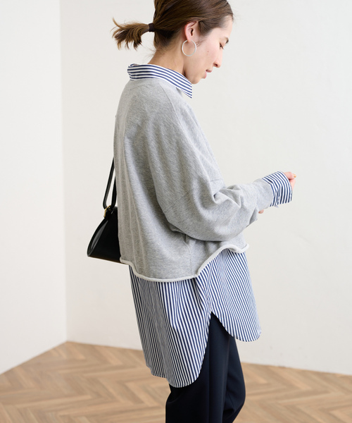 FRAMeWORK（フレームワーク） スウェットカットソー FREE グレー