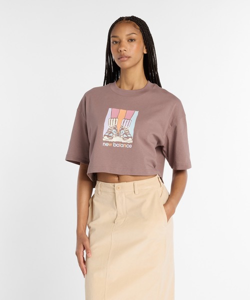 New Balance（ニューバランス） tシャツ Athleticsグラデーション
