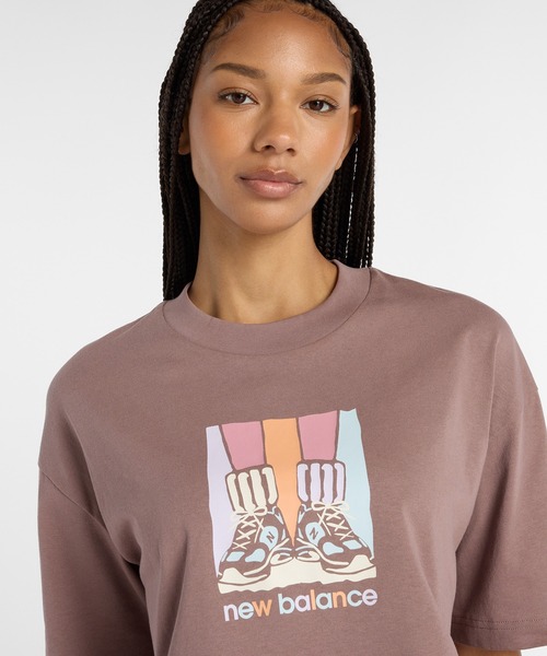New Balance（ニューバランス） tシャツ Athleticsグラデーション