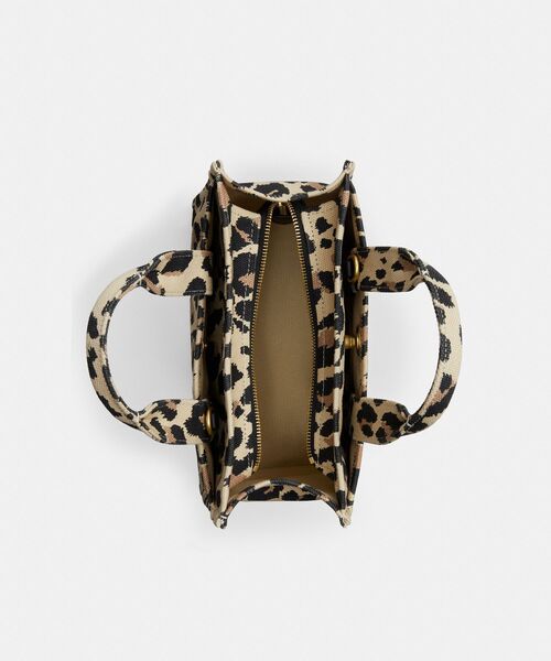 COACH（コーチ） トートバッグ カーゴ トート 26・レオパード プリント