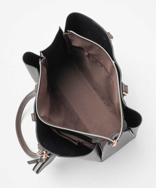 GLACIER lusso（グラシアルッソ） トートバッグ ポーチ付A4トート