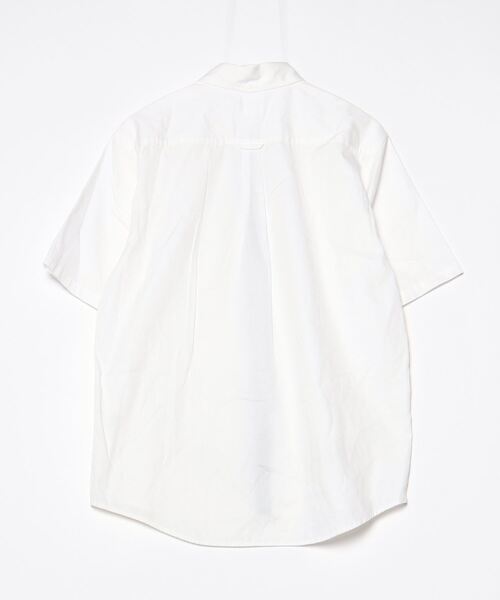 「DOUBLE STEAL」 半袖シャツ L ホワイト メンズ_画像2