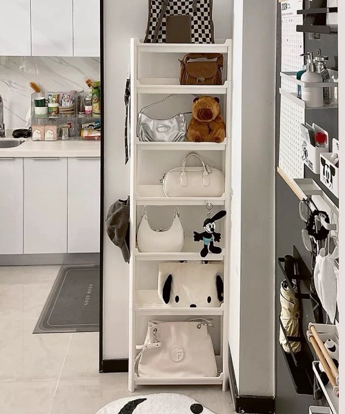 収納 隙間収納 7段スリムラック : ZOZOTOWN Yahoo!店 - 通販 - Yahoo