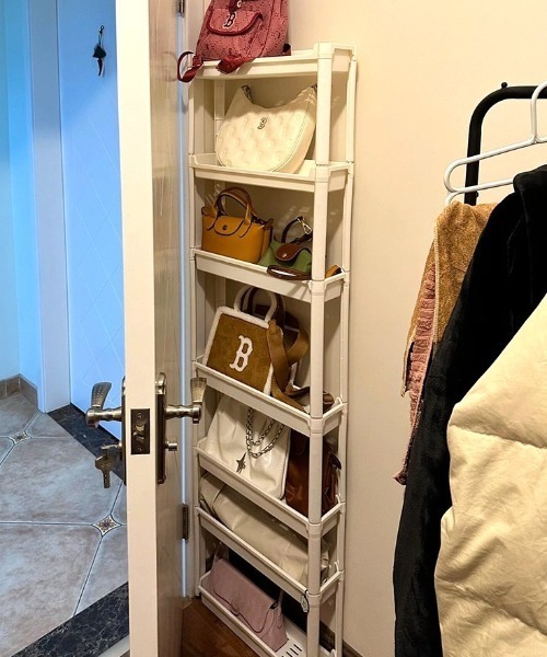 収納 隙間収納 7段スリムラック : ZOZOTOWN Yahoo!店 - 通販 - Yahoo