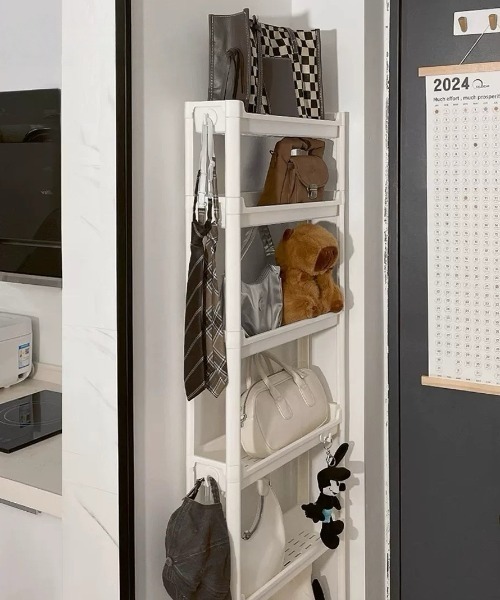 収納 隙間収納 7段スリムラック : ZOZOTOWN Yahoo!店 - 通販 - Yahoo