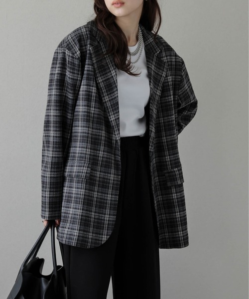 美品 ERNEST W. BAKER チェック ROCK テーラードジャケット 2025年最新】ERNEST W. BAKER テーラードジャケットの人気アイテム