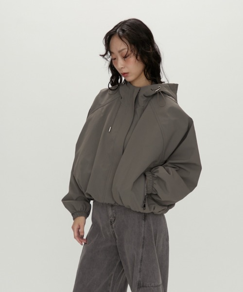 NUJOH ブルゾン ジャンバー Urban Flow Overfit Windbreaker