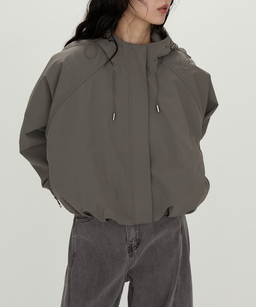 NUJOH ブルゾン ジャンバー Urban Flow Overfit Windbreaker