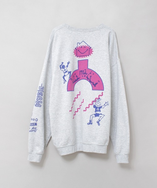 RNA（アールエヌエー） トレーナー スウェット M2579 フィールプリント