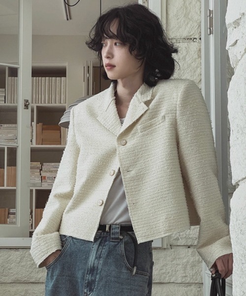 NOWLE（ノウル） ジャケット テーラードジャケット 「NOWLE」ラメ