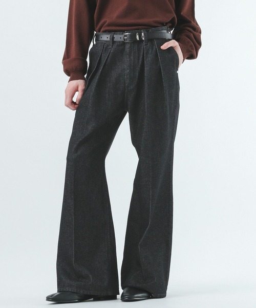 HARE ジーンズ 「Wrangler×HARE SET UP対応」2タックデニムワイド