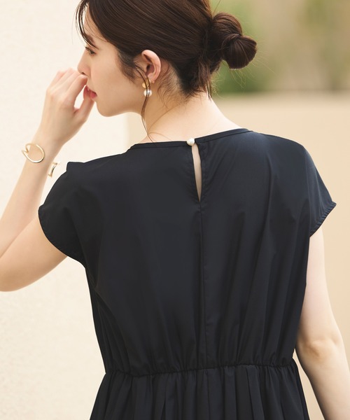 「RUIRUE BOUTIQUE」 ノースリーブワンピース S キャメル レディース_画像2