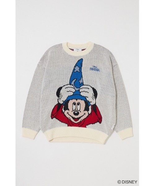 Disney SERIES CREATED by MUS ニット セーター MD JACQUARD ニット