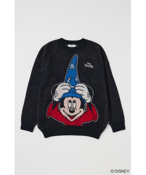 Disney SERIES CREATED by MUS ニット セーター MD JACQUARD ニット