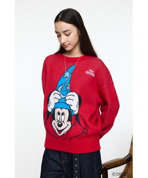 Disney SERIES CREATED by MUS ニット セーター MD JACQUARD ニット