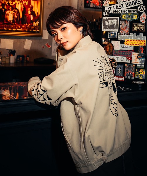 Dickies（ディッキーズ） コート ジャケット MS X INS CROSS PRINT JK