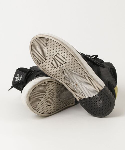 adidas（アディダス） ハイカットスニーカー 22cm ブラック レディース