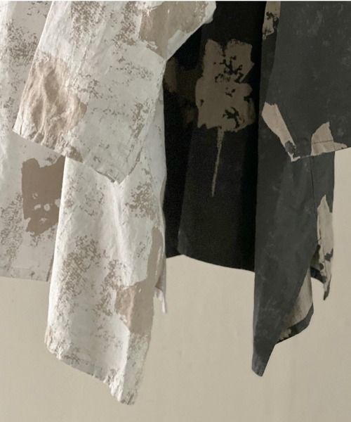 「Plantation」 7分袖ブラウス M size ホワイト レディース_画像4