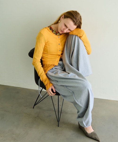 トップス 2WAY Neck Bicolor Comfort Top PRE-ORDER】2way Neck Bicolor Comfort Top