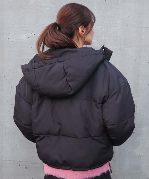 CECIL McBEE（セシルマクビー） ダウンコート ダウンジャケット 配色