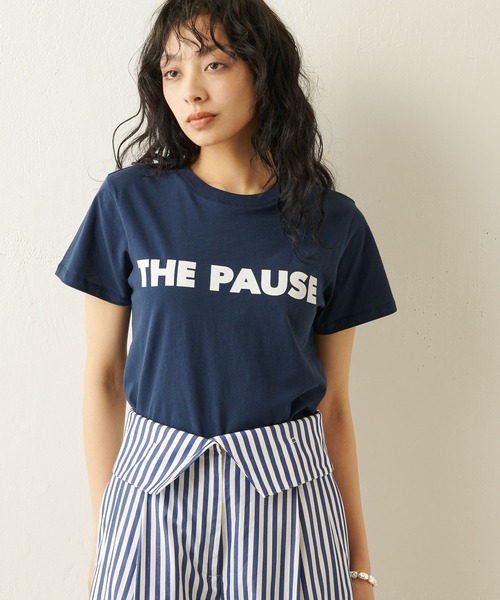 「THE PAUSE」 半袖Tシャツ FREE ホワイト レディース_画像2