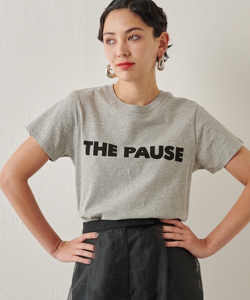 「THE PAUSE」 半袖Tシャツ FREE ホワイト レディース_画像3