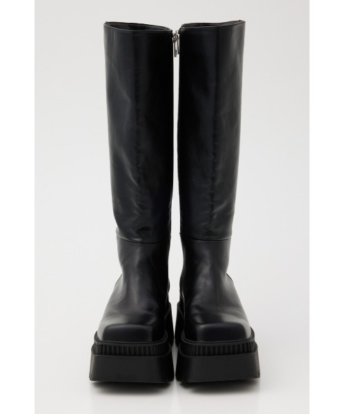 「SLY」 ロングブーツ MEDIUM ブラック レディース_画像3