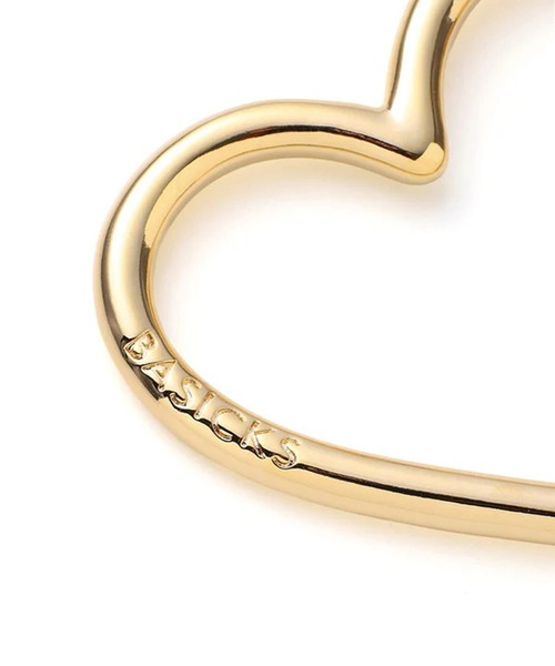 BASICKS（ベイシックス） キーケース 「BASICKS」Gold Plating Heart