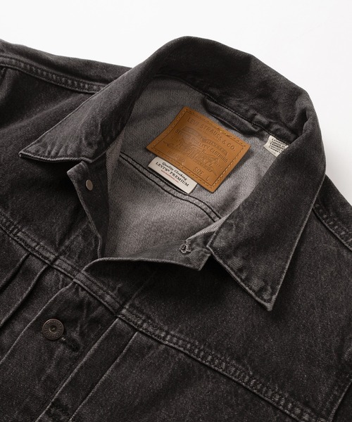 「Levi's」 デニムジャケット L ブラック メンズ_画像3