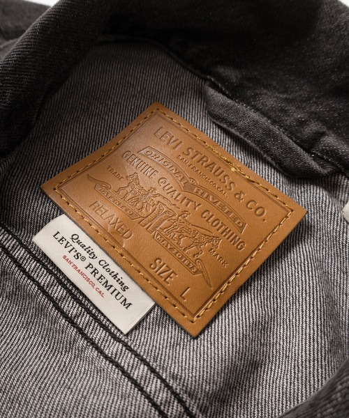 「Levi's」 デニムジャケット L ブラック メンズ_画像4