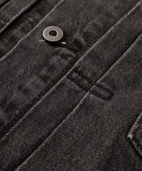 「Levi's」 デニムジャケット L ブラック メンズ_画像6