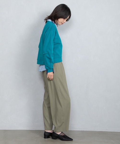 「MARECHAL TERRE」 スウェットカットソー MEDIUM オレンジ レディース_画像9