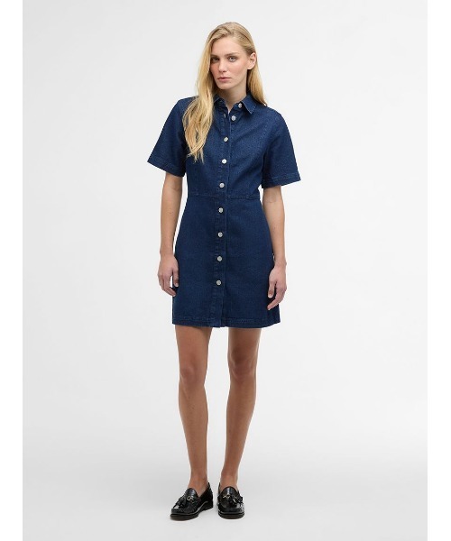 Barbour（バブアー） ワンピース Maia デニム ミニワンピース