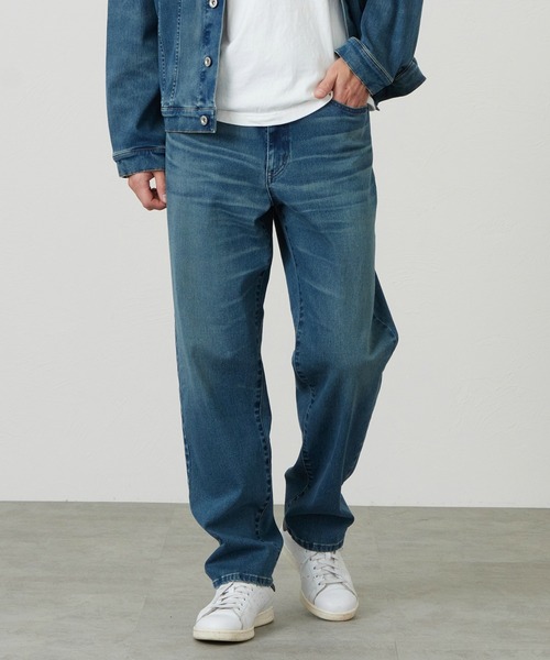 EDWIN（エドウィン） ワイドパンツ ジーンズ ジャージーズ ルーズ