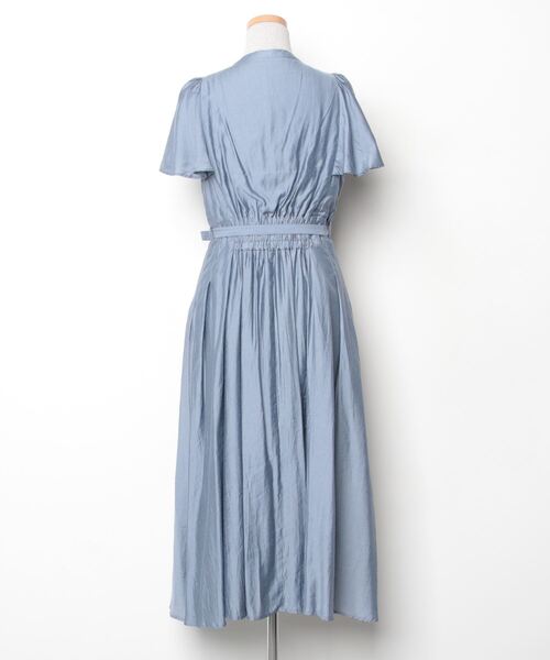 「MISCH MASCH」 ノースリーブワンピース M ブルー レディース_画像7
