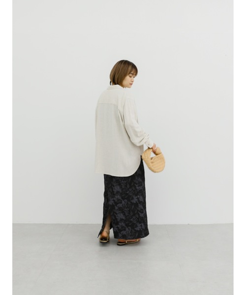 「Katrin TOKYO」 長袖シャツ X-SMALL ネイビー レディース_画像4
