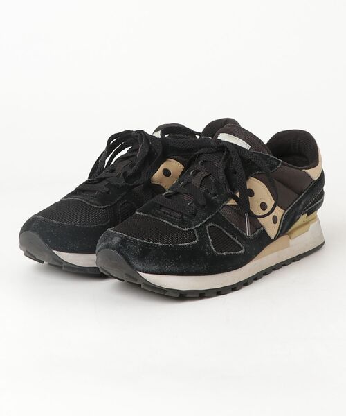 Saucony（サッカニー） ローカットスニーカー US8 ブラック メンズ 