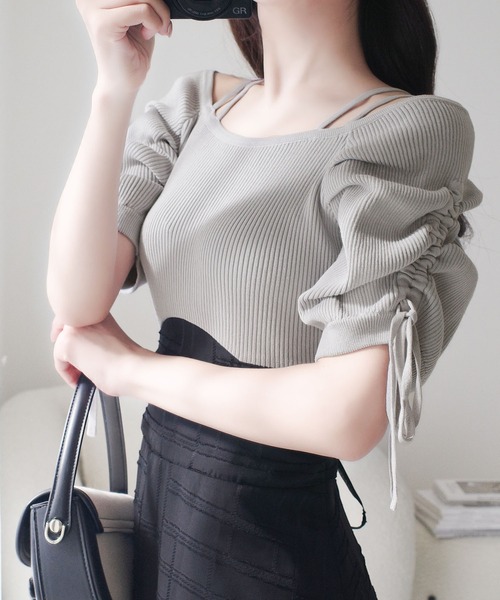 「mily bilet」 ドッキングワンピース X-LARGE パープル レディース_画像2