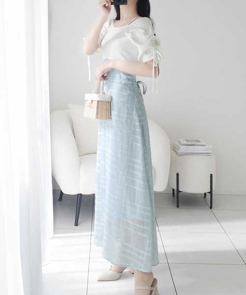 「mily bilet」 ドッキングワンピース X-LARGE パープル レディース_画像9