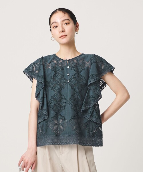BEAUTY＆YOUTH UNITED ARROWS ブラウス シャツ 半袖 「WEB限定