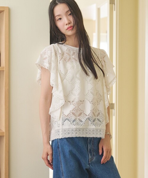 BEAUTY＆YOUTH UNITED ARROWS ブラウス シャツ 半袖 「WEB限定 