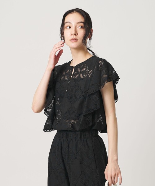 BEAUTY＆YOUTH UNITED ARROWS ブラウス シャツ 半袖 「WEB限定 