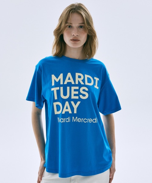 Mardi Mercredi（マルディメクルディ） tシャツ 半袖 TSHIRT DU MARDI