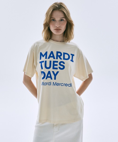 Mardi Mercredi（マルディメクルディ） tシャツ 半袖 TSHIRT DU MARDI