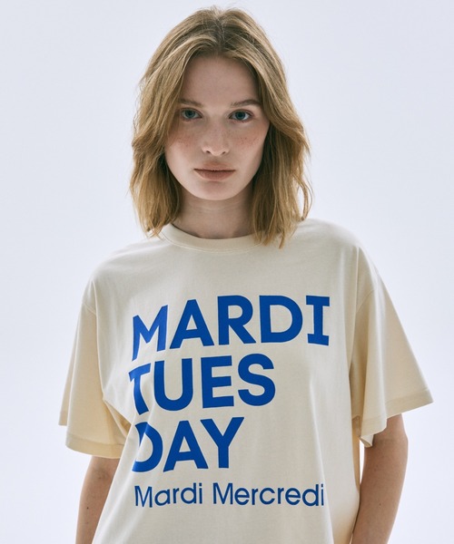 Mardi Mercredi（マルディメクルディ） tシャツ 半袖 TSHIRT DU MARDI